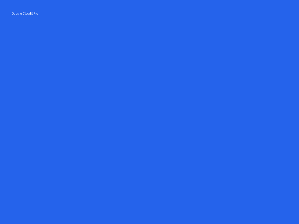 [CLOUD-P] Odusite Cloud — Pro