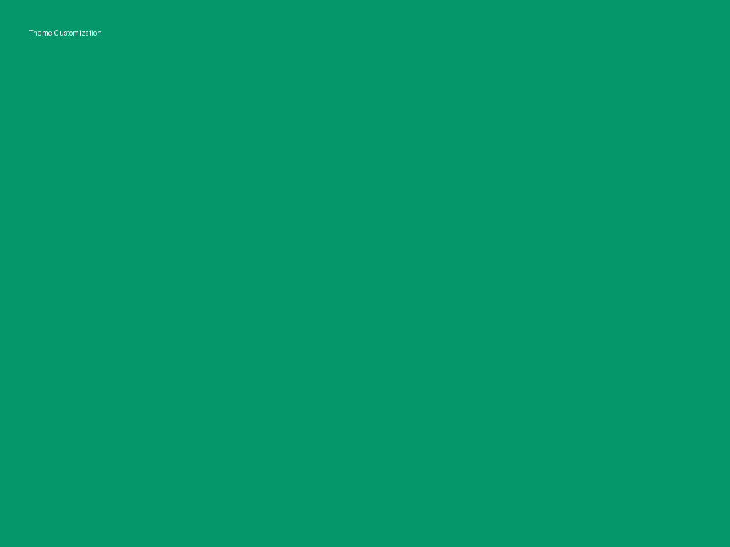 [SVC-THEME] Theme Customization